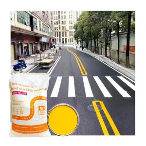 Customized White thermoplastic hot melt reflective traffic road marking powder paint for highway