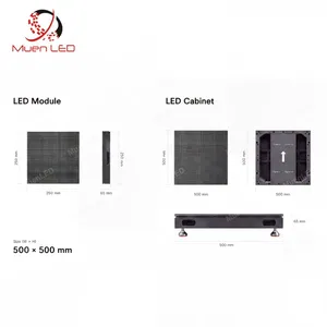 Écran LED de scène de danse DZID2.5 en couleur pleine P2.5, dalle LED haute définition pour mur vidéo LED - Product Image 2
