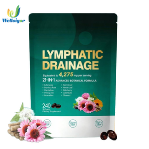 Complément Herbal Avancé en Gélules pour le Soutien Lymphatique Antioxydant – Extraits Botaniques pour le Bien-être Immunitaire et Corporel - Product Image 1