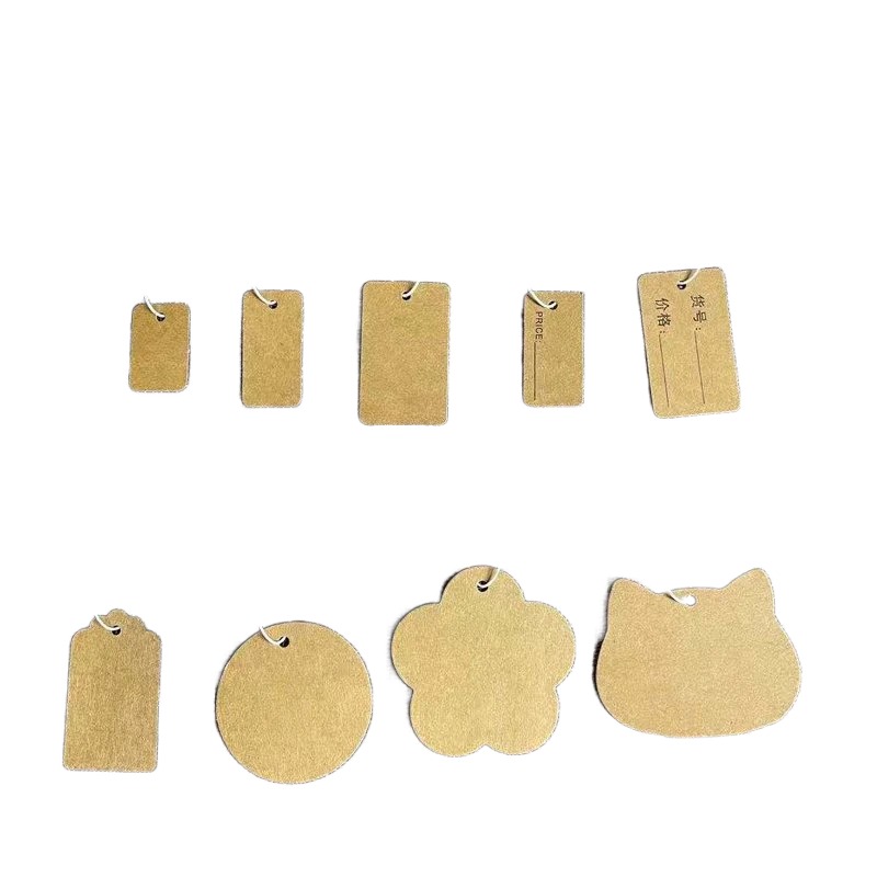 Price Tag Elevator Jewelry Tag Label Customization Hanging Tags