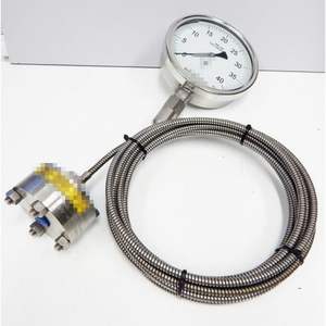 Industrial PLC <span class=keywords><strong>BADOTHERM</strong></span> AISI-316 SEGURANÇA REMOTA INOXIDÁVEL <span class=keywords><strong>GAUGE</strong></span> DE PRESSÃO 0- - Product Image 1
