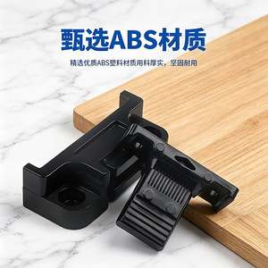 3D Adjustable Fastener <b>Plastic</b> Cabinet Corner <b>Bracket</b> Connector Clip For Furniture Assembly Durable - Product Image 3