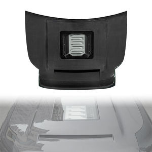 Nouveau capot moteur de style mecha en ABS pour Defender, noir, installation adhésive - Product Image 1