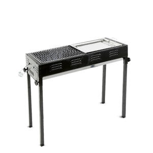 Parrilla Portátil Plegable Grande Youjiang de Acero Negro 43.3x29x23.5cm para Exteriores, Diseño Simple y Reforzado - Product Image 5