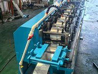 Vente chaude bonne qualité Ventilation face et conduit roulant formant la machine à bride Tdc avec moteur 4kw puissance facile à utiliser