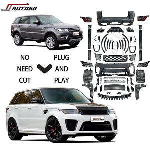 Kit de Carrocería de Alta Calidad para Land <span class=keywords><strong>Rover</strong></span> <span class=keywords><strong>Range</strong></span> <span class=keywords><strong>Rover</strong></span> Sport 2014-2017 L494, Actualización al Estilo Sport 2020 SVR, Conjunto de Parachoques Delantero y Trasero - Product Image 1