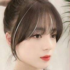 Jansol Extension de cheveux avec franges transparentes pour femmes - Product Image 1