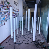 Tubo de luz LED de 1,5 M para exteriores DMX RGB, iluminación de escenario, Programa de píxeles 3D, luces de pie para decoración de club nocturno
