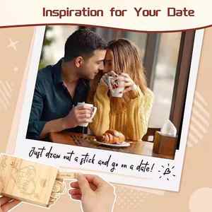 Новобрачная, жена, муж, романтическая деревянная коробка 60 идей для свидания, секс-игры для взрослых, игрушки для пар, игры, подарок на свидание, ночь - Product Image 3