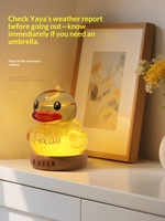 Ornement de prévisions météo en forme de canard de dessin animé, cadeau d'anniversaire créatif pour un ami, décoration TBZ24MT0005