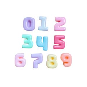 มินิ0-9เรซินอาราบิกตัวเลขที่เลือกแยกต่างหากอุปกรณ์เสริมโทรศัพท์มือถือ DIY ของตกแต่งวันเกิดปาร์ตี้ - Product Image 5