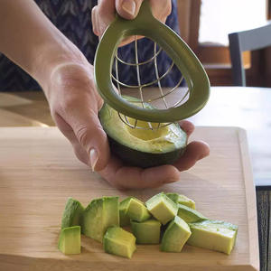 Vente en gros Syh449 Ustensiles de cuisine : Séparateur de fruits en plastique, Coupe-avocat multifonctionnel facile à utiliser, Fourniture d'usine, Design tendance - Product Image 2