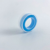 Ruban en fibre de verre PTFE bleu coloré haute température 0,2 g/cm³ pour joints de conduites, taille 12 mm, longueur 5-30 m, épaisseur 0,075-0,2 mm
