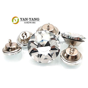 Boutons décoratifs Yanyang en cristal pour canapé, boutons <span class=keywords><strong>de</strong></span> couture en <span class=keywords><strong>strass</strong></span> pour tête <span class=keywords><strong>de</strong></span> <span class=keywords><strong>lit</strong></span> - Product Image 2