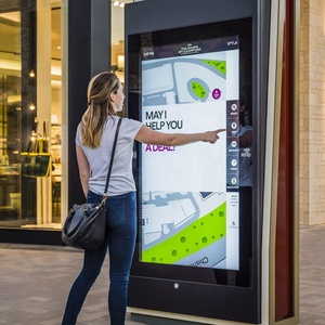 Pantallas y Señalización Digital Personalizadas de 32, 43, 55 y 65 Pulgadas, Kiosco Tótem con Pantalla Táctil LCD, Reproductor de Publicidad Inteligente con Soporte de Piso para Interiores - Product Image 6