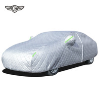Housse de voiture universelle en polyester épaissi toutes saisons, anti-grêle, résistante à la pluie, pare-soleil, protection thermique, isolation rembourrée, Chine