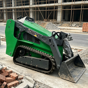 Mini-chargeuse sur chenilles diesel Cougars CG1050, 500 kg, style <span class=keywords><strong>Dingo</strong></span>, pour travaux paysagers - Product Image 1