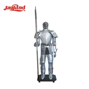 New Design Medieval Armor Helmet Medieval Knight Suit Of Armor Statue