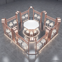 Alley boutique Jewelry Retail stand convient pour colliers et pendentifs en diamants