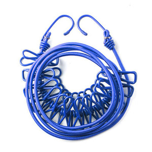 Hiking Camping Non-slip Windproof Cloth Line Laundry Rope Drying Rope Portable Outdoor travel Clothesline