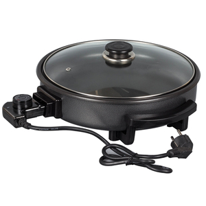 Aifa, <span class=keywords><strong>olla</strong></span> caliente de aluminio, Mini sartén eléctrica de 12 ", sartén eléctrica antiadherente, revestimiento de sartén para Pizza, sartén para hacer Pizza eléctrica - Product Image 6