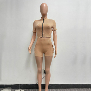 Survêtement 2 pièces pour femme, tenue de Sport, Jogging, nouveau Design - Product Image 6