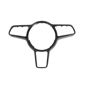 Revêtement de volant en fibre de carbone brillant pour <span class=keywords><strong>Porsche</strong></span> 991 991.2 Gt3 <span class=keywords><strong>911</strong></span> 992 987 Cayenne 958 Boxster 718 Cayman Macan Taycan - Product Image 6