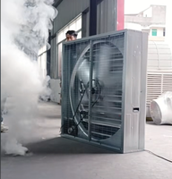 Ventilateur à pression négative, ventilateur mural, ventilateur d'extraction pour élevage, ventilateur à pression négative en fibre de verre, ventilateur à pression négative de 1380 mm