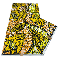 Tela africana estampada de algodón, textil Ankara Java, tela Super Hollandaise, tela veritable de cera, vestido para mujer para bodas y fiestas