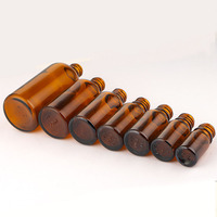 En stock, flacon d'huile essentielle vide de 15 ml, 30 ml, 50 ml, flacon compte-gouttes en verre avec tube, boîte en papier, vente en gros