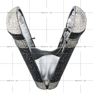 Women Eye-catching Microphone Rhinestones Clutch <b>Purse</b> Brilliant Mic Crystal Evening Bag for Karaoke Bar Night Out - Product Image 2