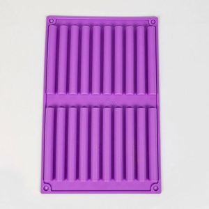 Moldes de Silicona Rectangulares de 20 Cavidades para Chocolate y Dulces, para Hacer Manualidades - Product Image 1