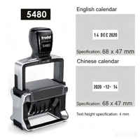 Zhuoda HuiMo Date Metal Seal Office Automatic Oil Transfer Printing Wholesale Model 46119 46125 4726 4729 5440 5460