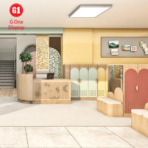 Juegos Infantiles Modernos con Muebles Personalizados e Iluminación LED, Estante de Exhibición de Madera Ecológica - Product Image 3