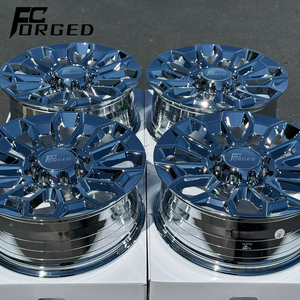 Rines de Aluminio Forjado de 20, 21 y 22 Pulgadas, 5X114.3, Rojos y Negros, para Maserati, Ferrari, Panamera, Cayenne - Product Image 2