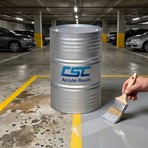 Peinture pour sols en béton CSC, résine synthétique et plastiques, pureté 50 %, pour garage, entrepôt, usine et installations industrielles - Product Image 1