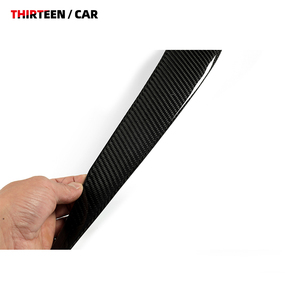 Sourcils de lampe de phare en fibre de carbone sèche 2 Series M2 pour BMW G87 M2 G42 Lampe de phare Eyebrow Upgrade Body Kits Cover Trim - Product Image 5
