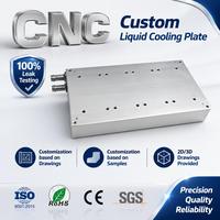 Fabricant professionnel de plaques de refroidissement liquides, prise en charge de la conception de dessins 2D et 3D, brasage sous vide, plaque de refroidissement à eau en aluminium, service OEM