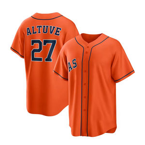 Grosir Jersey bisbol jahitan kualitas tinggi untuk pria menampilkan Jeremy Pena 3 Alex Bregman 2 Yordan Alvarez 44 Jose Altuve 27 - Product Image 4