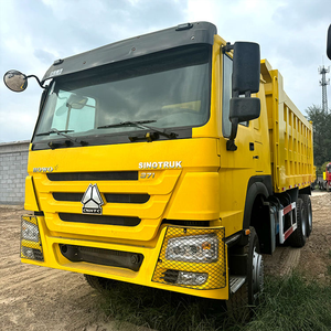 รถดัมพ์มือสอง SINOTRUCK HOWO 8X4 เครื่องยนต์ดีเซลขนาดกลาง บรรทุกได้ 31-40 ตัน เครื่องยนต์ Weichai 351-450 แรงม้า ยูโร 3 สำหรับงานหนัก 6 ล้อ - Product Image 3