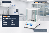 Balance analytique de précision JA5003 0,001 g, balance de laboratoire g/kg, 18 unités, comptage, distributeur en gros