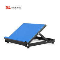 Planche inclinée portable en métal réglable en acier pour les squats de yoga et l'étirement du mollet avec mousse