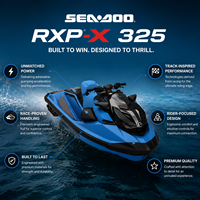 Jet ski Sea-Doo RXP-X 325 BRP 2026, 325 ch, performance suralimentée, pour la course, les loisirs et les sports nautiques