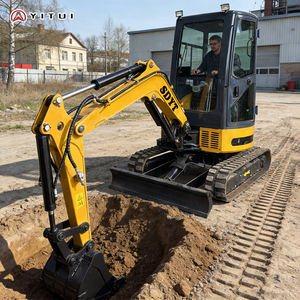 3,5 ton minigraafmachine met aanpasbaar hydraulisch motorsysteem, één jaar garantie, fabriekslevering, gratis verzending - Product Image 3