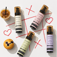 Flacon pompe sans air de luxe à double paroi pour parfum, avec support technique local pour les marques mondiales de soins de la peau