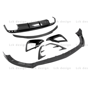 Parachoques delantero y trasero para <span class=keywords><strong>Mercedes</strong></span> Benz, Kit de carrocería de carbono, estilo S Class W222 <span class=keywords><strong>Coupe</strong></span> C217 S63 <span class=keywords><strong>S65</strong></span> AMG B, 2020 - Product Image 5