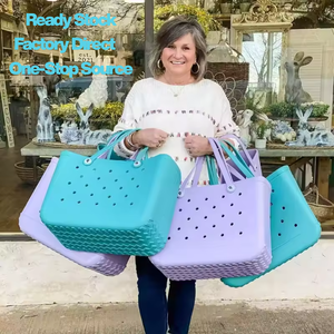 Borsa da Spiaggia Impermeabile in EVA con Design Traforato - Ampia Capacità con Due Manici per Attività Estive in Piscina - Product Image 1
