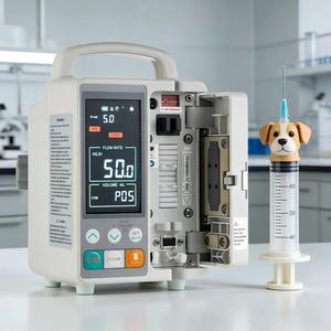 เครื่องปั๊มสารน้ำสำหรับสัตว์พร้อมระบบทำความร้อนในตัวเพื่อการให้สารน้ำทางหลอดเลือดดำที่มั่นคง - Product Image 4