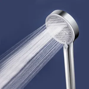 5機能高圧節水シャワーヘッド、新しく設計された人気の排水口と設置が簡単
