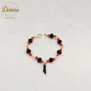 Joyería Divina Pulsera de Cadena de 15 cm de Oro Laminado de <span class=keywords><strong>14k</strong></span> para Niño, Alta Calidad, Precio de Mayoreo, Gran Venta - Product Image 4